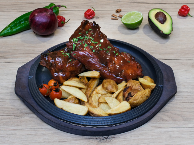 Restaurante ecuatoriano en Barcelona Madrid comida latina carne costillar