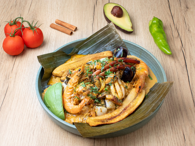 Toga marinera platos tipicos ecuatoriano comida latina madrid barcelona